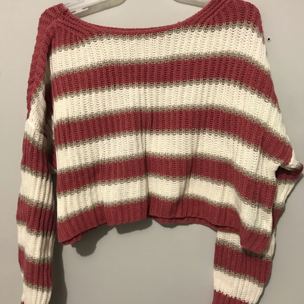 Cropped sweater